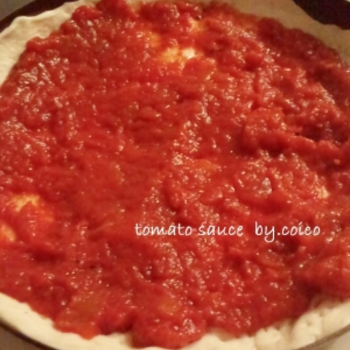 簡単 安い ピザ用トマトソース レシピ 作り方 By 鯉子412 楽天レシピ